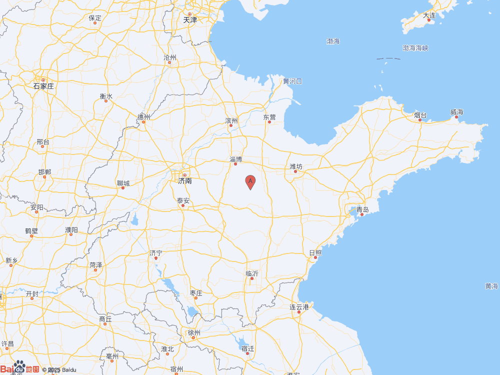 山东潍坊市青州市发生3.0级地震