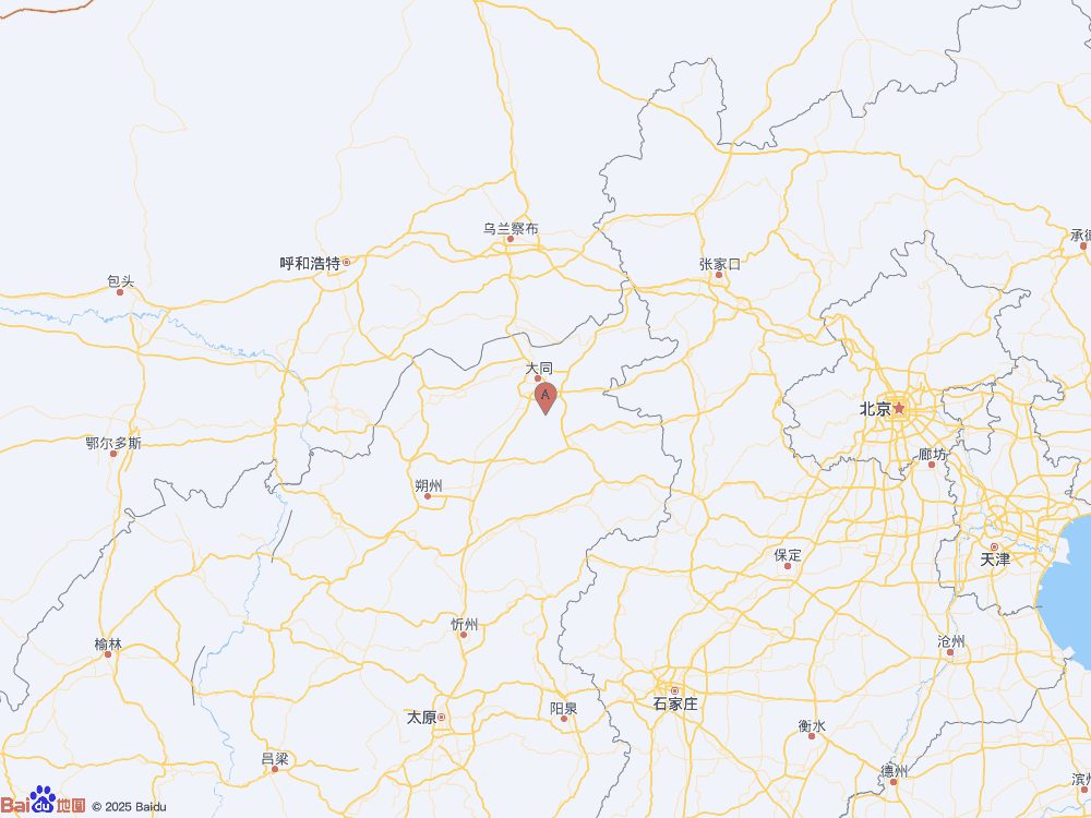 山西大同市云州区发生3.5级地震